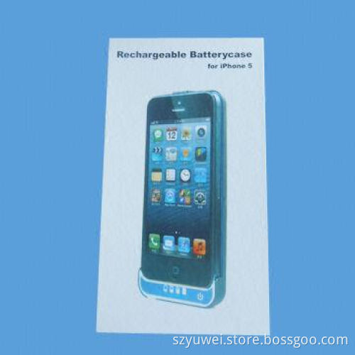 Rechargeable Battery Case for iPhone 5
